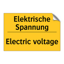 Elektrische Spannung - Electric voltage