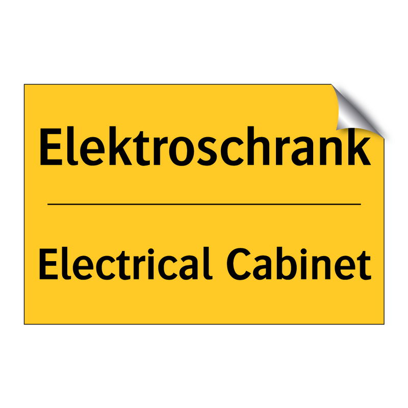 Elektroschrank - Electrical Cabinet