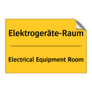 Elektrogeräte-Raum - Electrical Equipment Room
