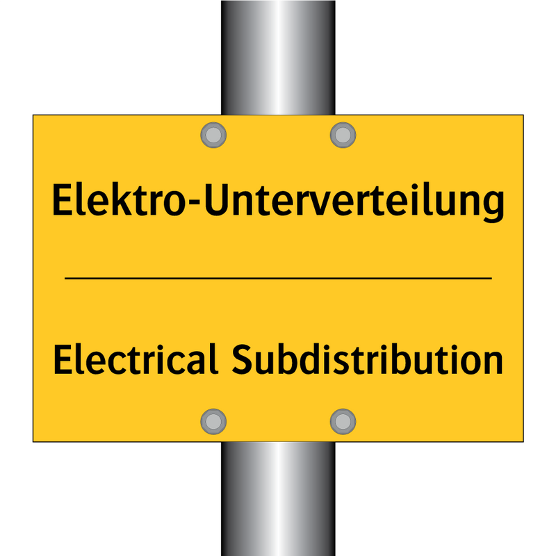 Elektro-Unterverteilung - Electrical Subdistribution