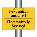Elektronisch gesichert - Electronically Secured