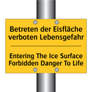 Betreten der Eisfläche verboten /.../ - Entering The Ice Surface Forbidden /.../