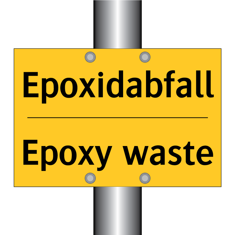 Epoxidabfall - Epoxy waste