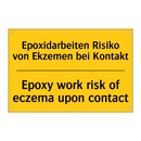 Epoxidarbeiten Risiko von Ekzemen /.../ - Epoxy work risk of eczema upon /.../