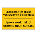 Epoxidarbeiten Risiko von Ekzemen /.../ - Epoxy work risk of eczema upon /.../
