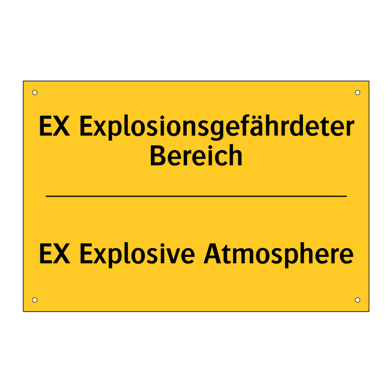 EX Explosionsgefährdeter Bereich/.../ - EX Explosive Atmosphere