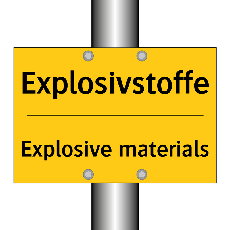 Explosivstoffe - Explosive materials