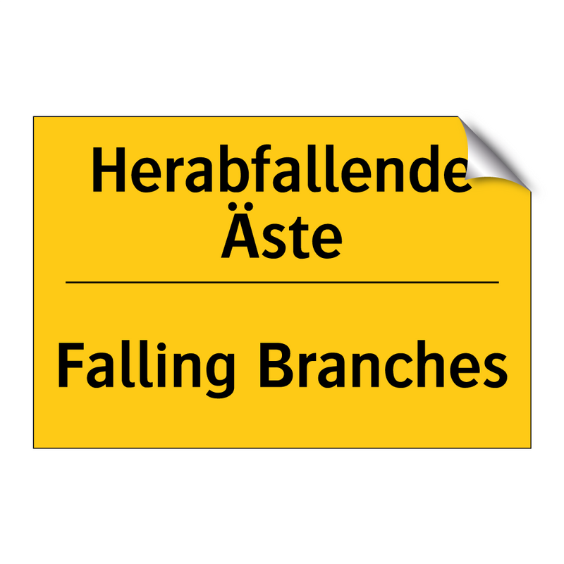 Herabfallende Äste - Falling Branches