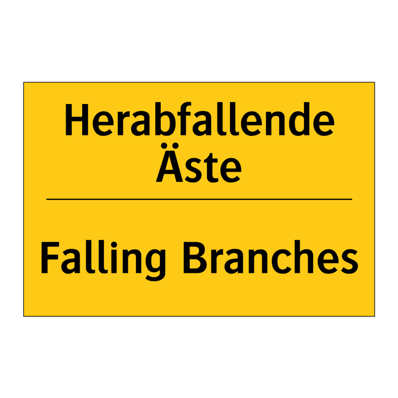 Herabfallende Äste - Falling Branches