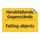Herabfallende Gegenstände - Falling objects
