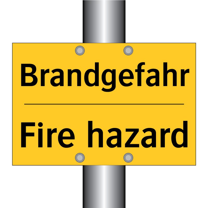 Brandgefahr - Fire hazard