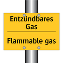 Entzündbares Gas - Flammable gas