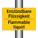 Entzündbare Flüssigkeit - Flammable liquid