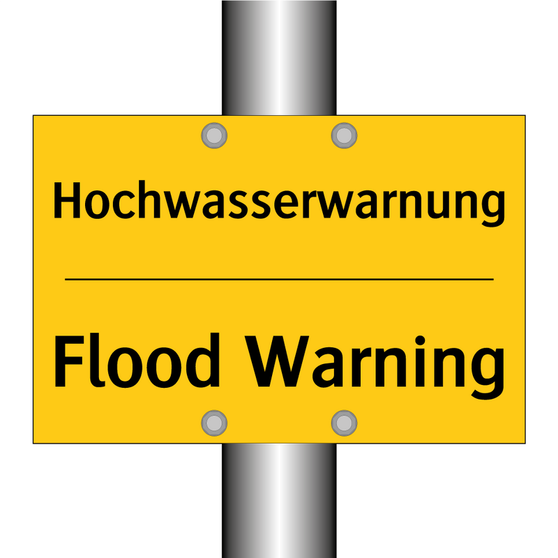 Hochwasserwarnung - Flood Warning