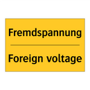 Fremdspannung - Foreign voltage