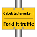 Gabelstaplerverkehr - Forklift traffic