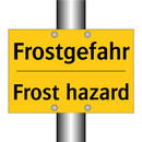 Frostgefahr - Frost hazard