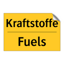 Kraftstoffe - Fuels