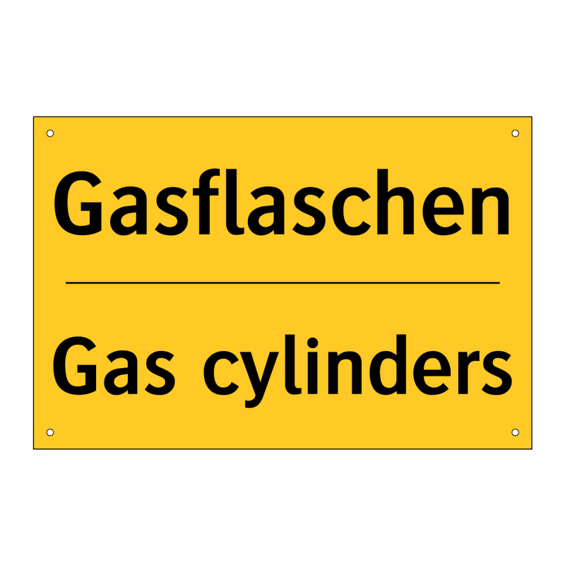 Gasflaschen - Gas cylinders