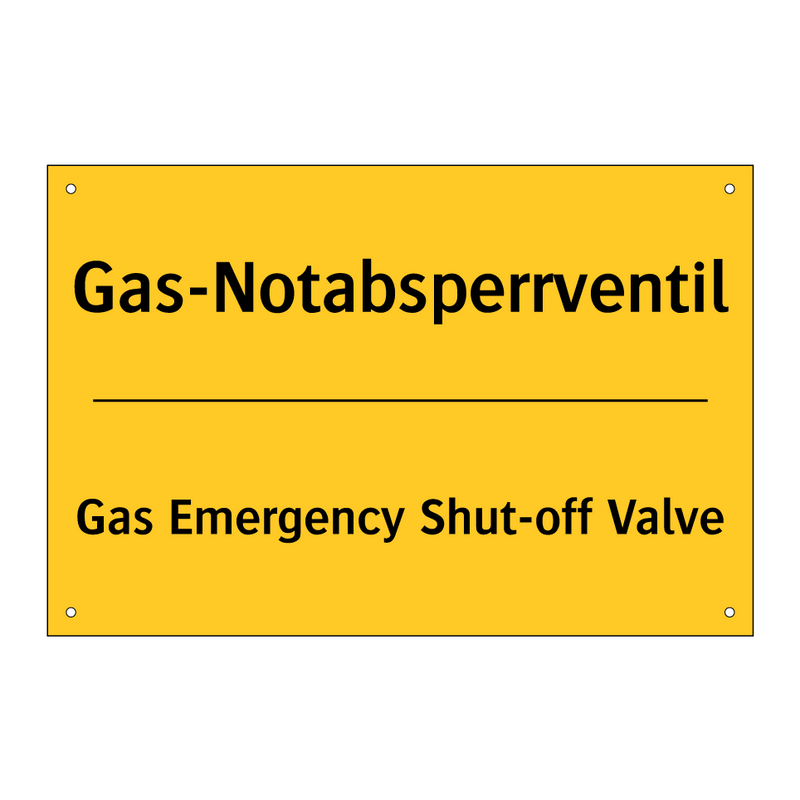 Gas-Notabsperrventil - Gas Emergency Shut-off Valve