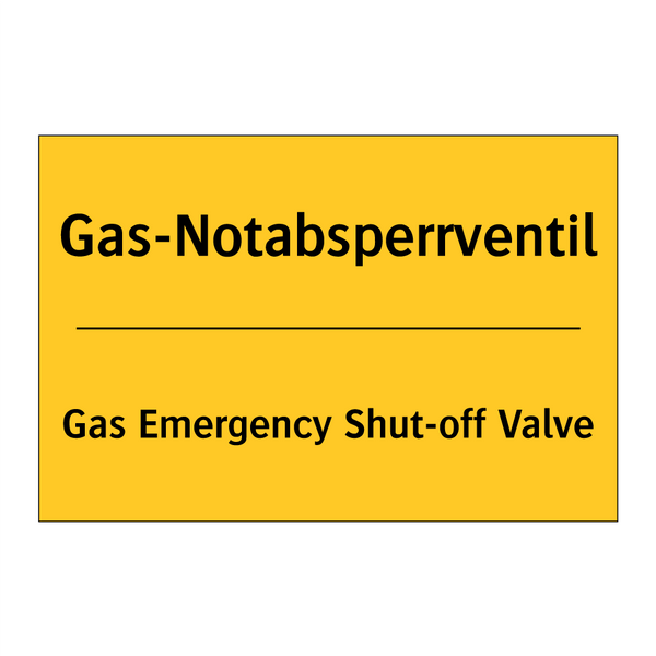 Gas-Notabsperrventil - Gas Emergency Shut-off Valve