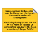 Gaslöschanlage Bei Feueralarm /.../ - Gas Extinguishing System In Case /.../