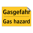Gasgefahr - Gas hazard