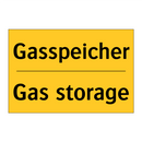 Gasspeicher - Gas storage