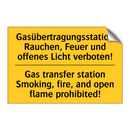 Gasübertragungsstation Rauchen, /.../ - Gas transfer station Smoking, /.../