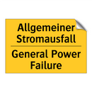 Allgemeiner Stromausfall - General Power Failure