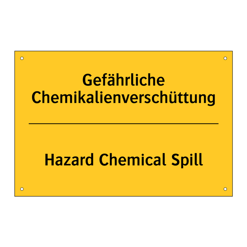 Gefährliche Chemikalienverschüttung/.../ - Hazard Chemical Spill
