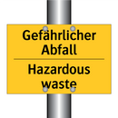 Gefährlicher Abfall - Hazardous waste