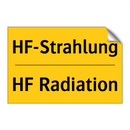 HF-Strahlung - HF Radiation