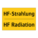 HF-Strahlung - HF Radiation