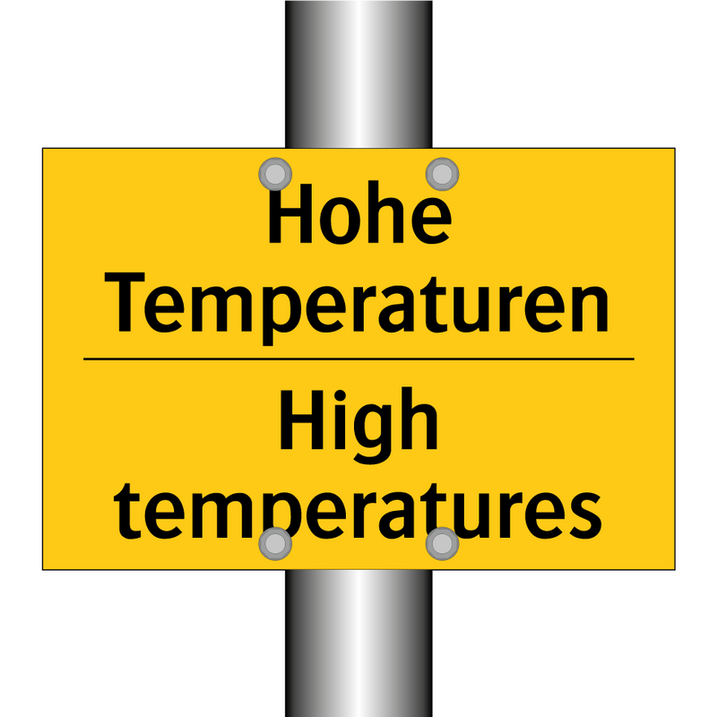 Hohe Temperaturen - High temperatures