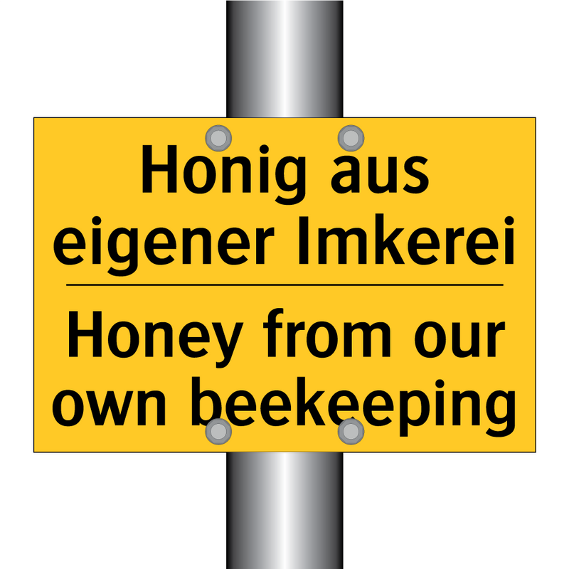 Honig aus eigener Imkerei - Honey from our own beekeeping