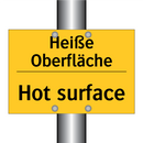 Heiße Oberfläche - Hot surface