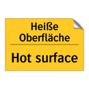 Heiße Oberfläche - Hot surface