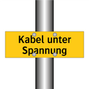 Kabel unter Spannung