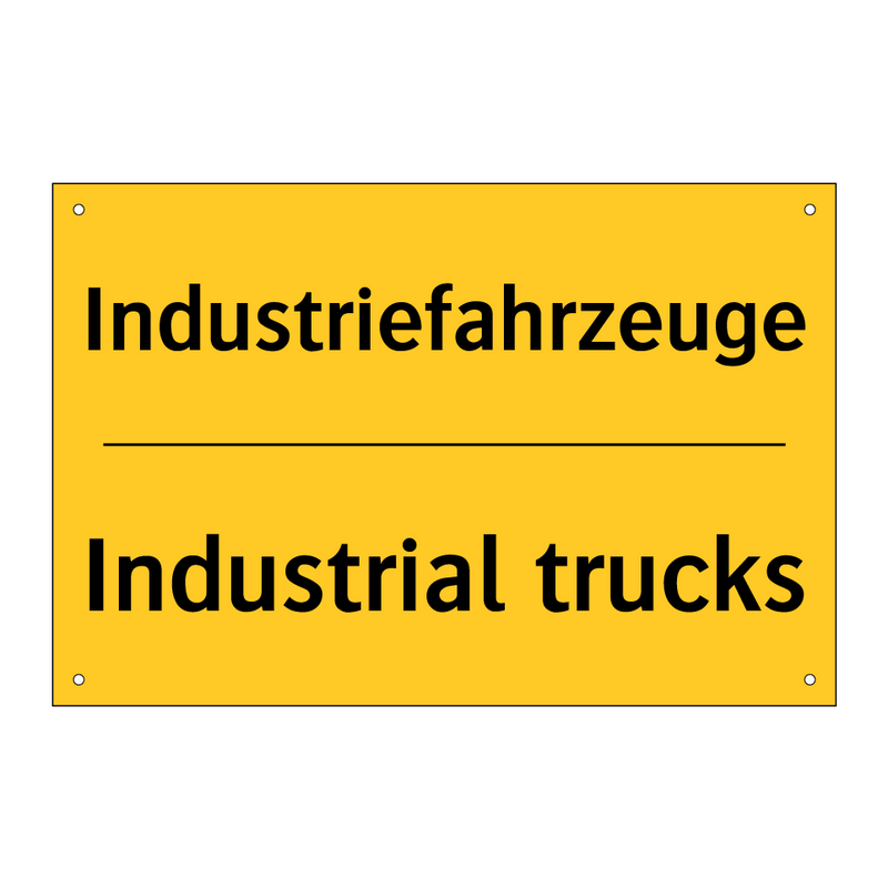 Industriefahrzeuge - Industrial trucks