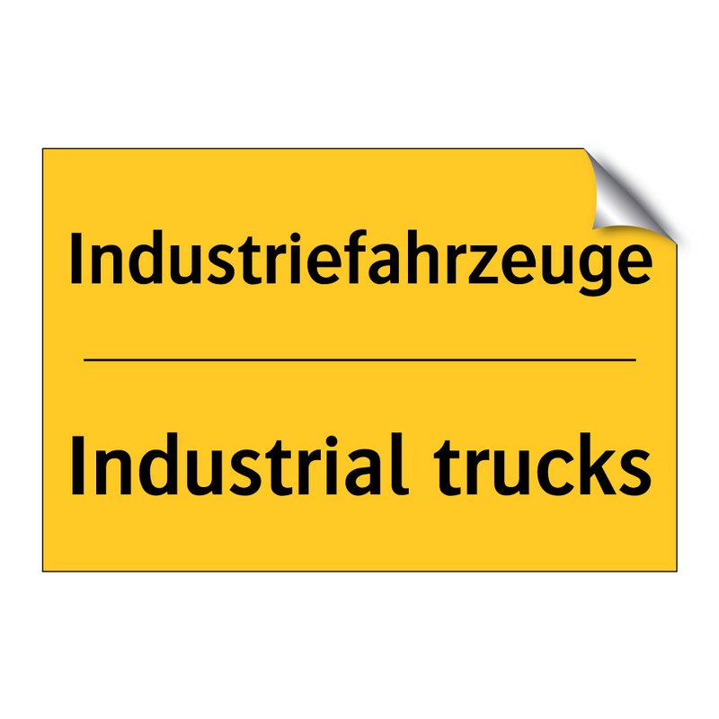 Industriefahrzeuge - Industrial trucks