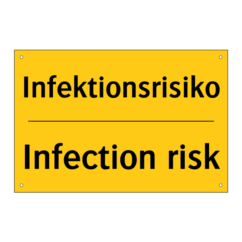 Infektionsrisiko - Infection risk