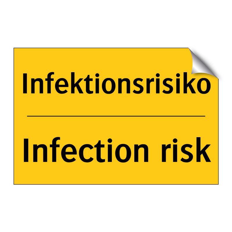 Infektionsrisiko - Infection risk