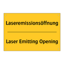 Laseremissionsöffnung - Laser Emitting Opening
