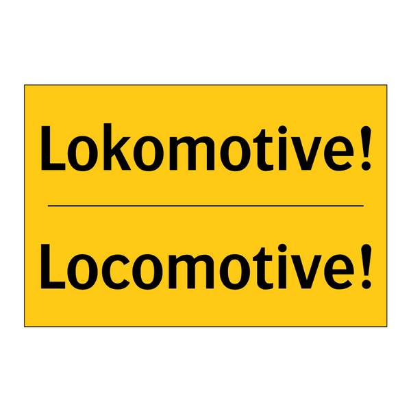 Lokomotive! - Locomotive!