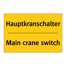 Hauptkranschalter - Main crane switch