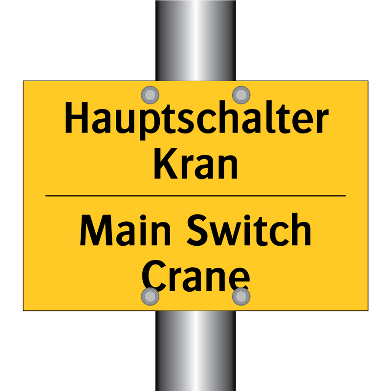 Hauptschalter Kran - Main Switch Crane