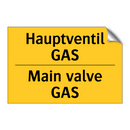 Hauptventil GAS - Main valve GAS