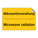 Mikrowellenstrahlung - Microwave radiation