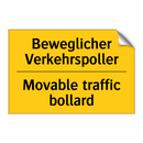 Beweglicher Verkehrspoller - Movable traffic bollard